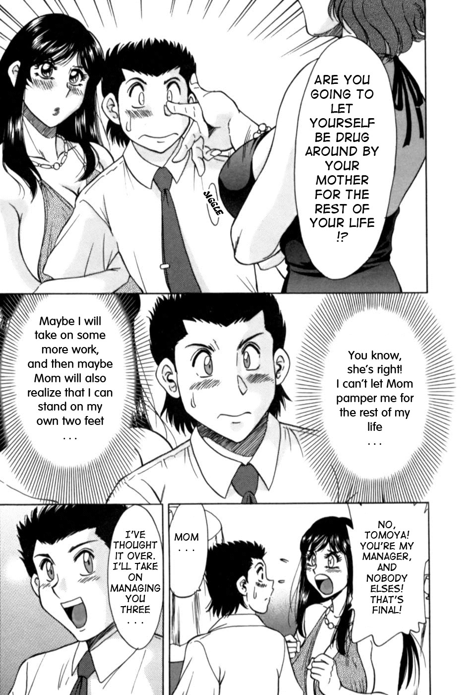 Hentai Manga Comic-My Mom, The Sexy Idol 2-Read-170